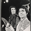 Harvey Solin and Jaime Sanchez in the stage production Louis and the Elephant