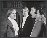 Tony Hendra, Michael O'Sullivan and Nick Ullett in the stage production Love and Let Love