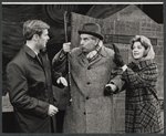 James Edmond, Laurence Hardy and Corinne Conley in the stage production Love and Libel