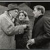 Laurence Hardy, Corinne Conley and James Edmond in the stage production Love and Libel