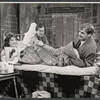 Roberta Kinnon, Dennis King and James Edmond in the stage production Love and Libel