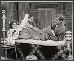 Roberta Kinnon, Dennis King and James Edmond in the stage production Love and Libel