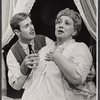 James Edmond and Barbara Hamilton in the stage production Love and Libel