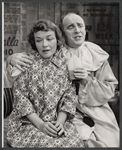 Roberta Kinnon and Leo Leyden in the stage production Love and Libel