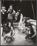 Sandra Caron, Louis Negin, Gabriel Gascon, Margaret Robertson, Bill Schustik and unidentified in the stage production Love and Maple Syrup