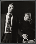Hal Buckley and Kathleen Nolan in rehearsal for the stage production Love in E Flat