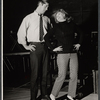 Hal Buckley and Kathleen Nolan in rehearsal for the stage production Love in E Flat
