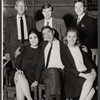 Charles Lane, Marcia Rodd, Joe Ponazecki, Hal Buckley, Morty Gunty and Kathleen Nolan in rehearsal for the stage production Love in E Flat