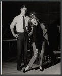 Hal Buckley and Kathleen Nolan in rehearsal for the stage production Love in E Flat
