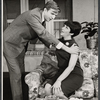 Joe Ponazecki and Marcia Rodd in the stage production Love in E Flat
