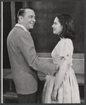 Donald Cook and Susan Kohner in the stage production Love Me Little