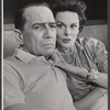 Donald Cook and Meg Mundy in the stage production Love Me Little