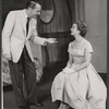 Donald Cook and Joan Bennett in the stage production Love Me Little