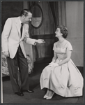 Donald Cook and Joan Bennett in the stage production Love Me Little