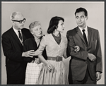 Kenneth Reid, Dorothy Peterson, Carol Hebald and James Pritchett in the stage production The Love of Two Hours