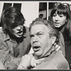 David Kerman, Cara Duff-MacCormick and unidentified [left] in the stage production Love Your Crooked Neighbor