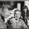 David Kerman, Cara Duff-MacCormick and unidentified [left] in the stage production Love Your Crooked Neighbor