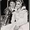 William Bogert and Jane White in the 1965 New York Shakespeare stage production Love's Labor's Lost