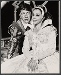 William Bogert and Jane White in the 1965 New York Shakespeare stage production Love's Labor's Lost