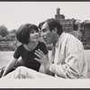 Lee Grant and Paul Stevens in the 1965 New York Shakespeare stage production Love's Labor's Lost
