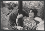 Joe Bova and Margaret Linn in the 1965 New York Shakespeare stage production Love's Labor's Lost