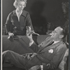 Glenda Farrell and Donald Cook in the stage production Lovely Star, Good Night