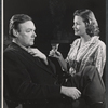 Gene Lyons and unidentified in the stage production Lovely Star, Good Night