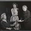 Glenda Farrell and Anne Ives in the stage production Lovely Star, Good Night
