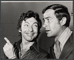 Kenneth Nelson and Ron Husmann in rehearsal for the stage production Lovely ladies, Kind Gentlemen