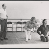 Lawrence Kasha, Kenneth Nelson and unidentified in rehearsals for the stage production Lovely Ladies, Kind Gentlemen