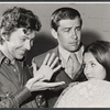 Kenneth Nelson, Ron Husmann and Eleanor Calbes in rehearsal for the stage production Lovely Ladies, Kind Gentlemen