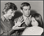 Kenneth Nelson, Ron Husmann and Eleanor Calbes in rehearsal for the stage production Lovely Ladies, Kind Gentlemen