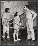 Kenneth Nelson, Eleanor Calbes and Ron Husmann in the stage production Lovely Ladies, Kind Gentlemen