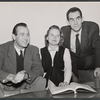Darren McGavin, Vivian Nathan and Norman Rose in the stage production The Lovers