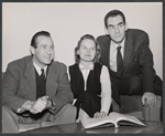 Darren McGavin, Vivian Nathan and Norman Rose in the stage production The Lovers