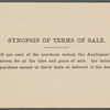 Absolute Sale by order of Peter H. McArdle, Margaret E. Callaghan and Katherine A. McArdle, executors and Trustees of the Estate of Henry McArdle, Deceased