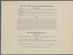 Supreme Court Sale - in Partition. Estate of George F. Gilman, Deceaed. Finely location Manhattan Properties.