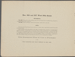 Supreme Court Sale - in Partition. Estate of George F. Gilman, Deceaed. Finely location Manhattan Properties.