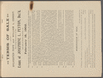 Executors' Sale. Estate of Jossephine L. Peyton, Deceased. 46 Parcels Manhattan and 29 Parcels Bronx.