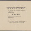 Trustees' Sale by order of Washington M. Haddock and Arthur H.M. Haddock, Esqs., Executors, to close the Estate of William J. Haddock, decesared; Executor's Sale. By order of Washington M. Haddock, Esq., Executor, to close the estate of William R. Browne, deceased.; Executor's Sale. By order of Wilson M. Powell and Henry W. Mitchell, Esq., Executors, to close the estate of Mary Ett Colyer, deceased. 