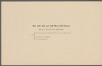 Trustee's Sale by order of the United State Mortgage and Trust Company, Trustees of the Estate of Matthew Byrnes, Deceased