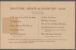 Private Sale of Private Dwellings Flats, Tenements and Building Plots