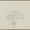 Executor's Sale Estate of Albert J. Adams, Deceased by order of Charles F Bauerdorf and George Karsch, Esqs., Executors