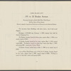 Executor's Sale Estate of Albert J. Adams, Deceased by order of Charles F Bauerdorf and George Karsch, Esqs., Executors