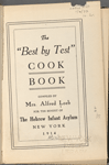 The best by test cook book