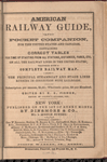 American railway guide, and pocket companion, for the United States. June 1856