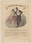 The New York Polkas, as danced by Mlle. Pauline Desjardins & Mons. Gabriel de Korponay