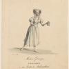 Madame Desargus als Therese in dem Ballet die Nachtwändlerin