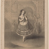 Fanny Cerrito [facsimile signature] in the divertissement Une soirée de carnaval