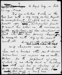 Address for Bentley's miscellany of Dec. 1, 1837. Holograph